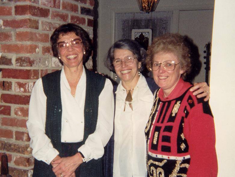 Anne Lanctot, Suzanne Parenteau, Margaret Frater Washington 1996
