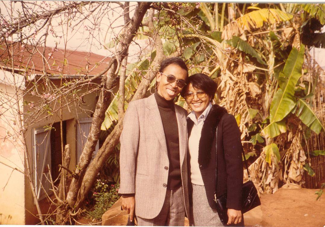 Eddy et Ernestine Ratovohery Antananarivo 1987