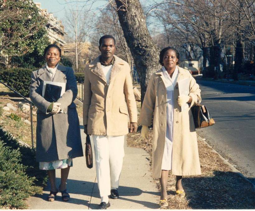 Monique Kebe, Rémi Kouakou Washington 1988