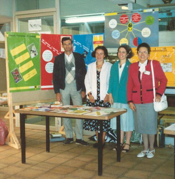 Bernard Dumeril, Isabelle Ecochard, Françoise Pinguet, Michèle Guy Nairobi 1989