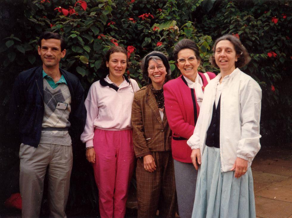 Bernard Dumeril, Isabelle Ecochard, Suzanne Parenteau, Michèle Guy, Françoise Pinguet Nairobi ? 1989
