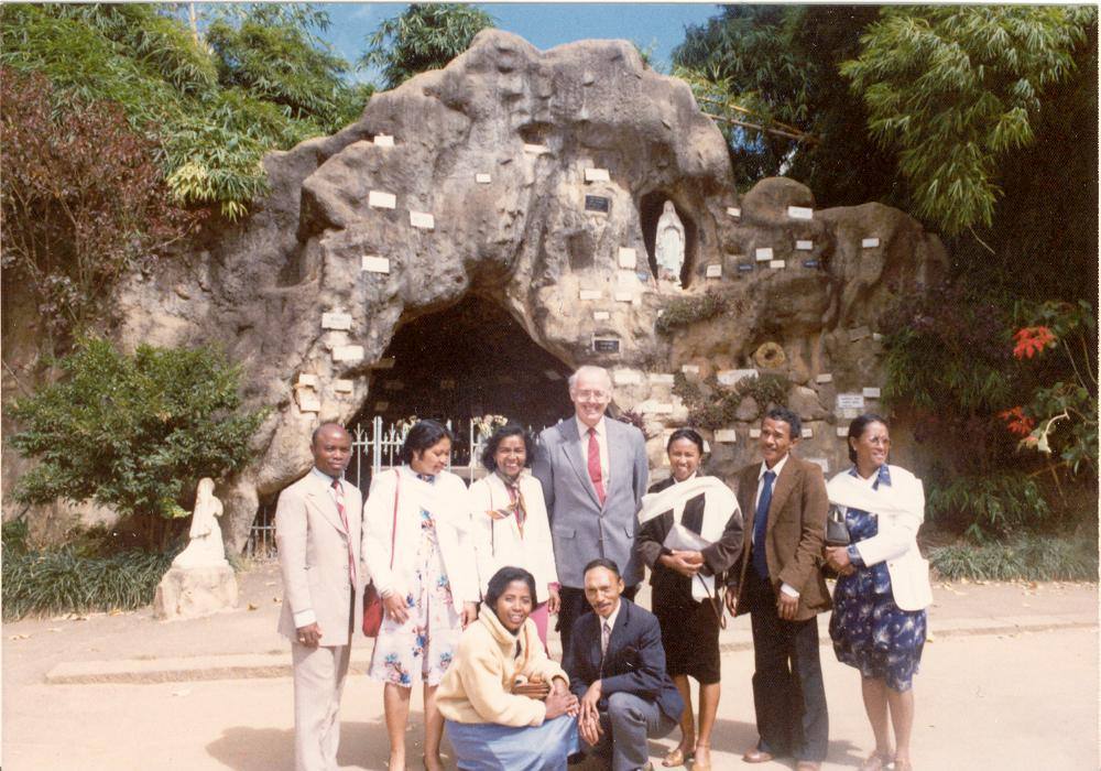 Claude Lanctot, Louis Odon Rabarjoana, Modeste Razakazoa, Jean-Achile Randrrianasolo, Marie-Cécile Razaiarivelo Antananarivo 1987