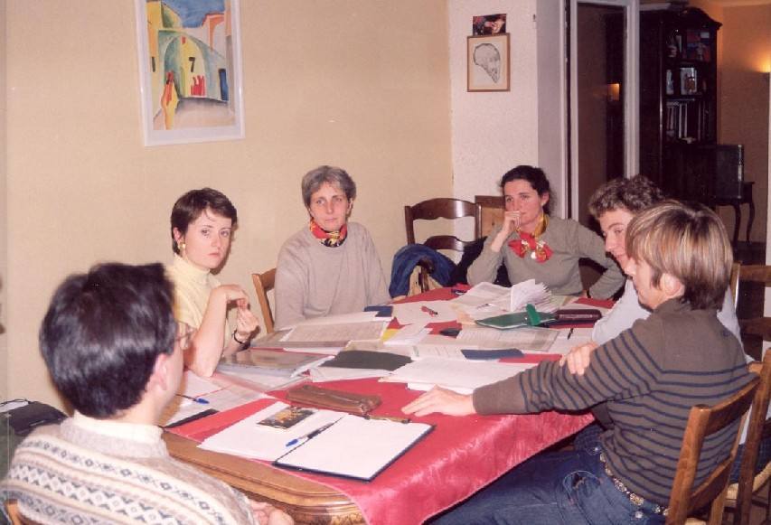 Pascal Chassang, Claire Gavault, Nathalie Robert, Béatrice de Parscau, Isabelle Ecochard, Sylvie Pitaval 2001