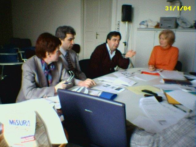 Eva Feteke Szakos, Virgilijus Rudzinskas, Michele Barbato, Colleen Norman - Roma 2004