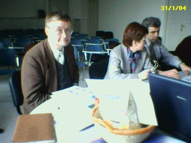 Heinz Huerzeler, Eva Fekete-Szakos, Virgilijus Rudzinskas - Roma 2004