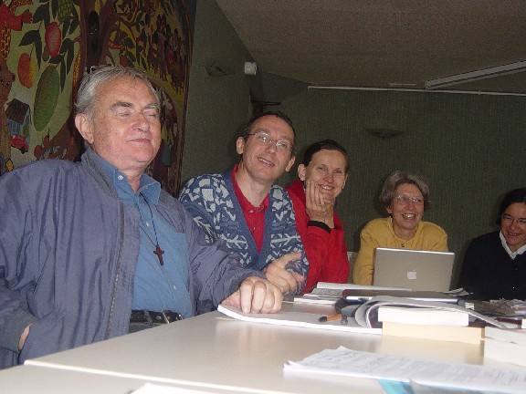 Henryk Hoser, Philippe Verkimpe, Veronique Verkimpe, Françoise Pinguet, Hélène Perez 2004
