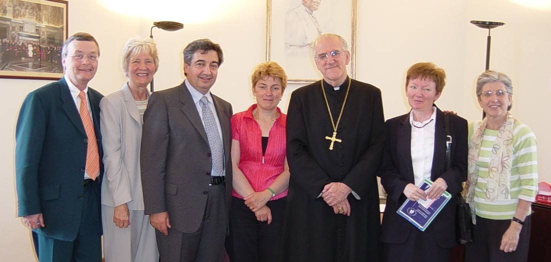 EIFLE board visiting Council for the Pastoral Assistance to Health Care Workers 2005
