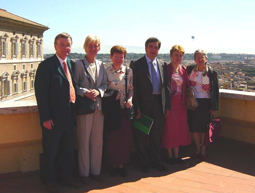 EIFLE Board visiting Vatican 2005