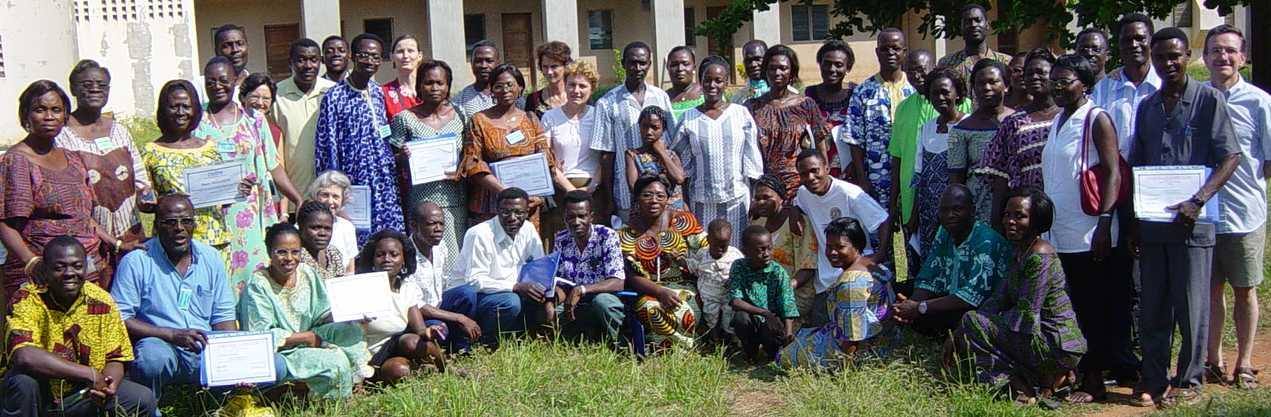 Formation MAO I et MAO II et formation de Formateurs Lomé (Togo) Training session of NPF teachers level I and II, and of Teacher Trainers 2005