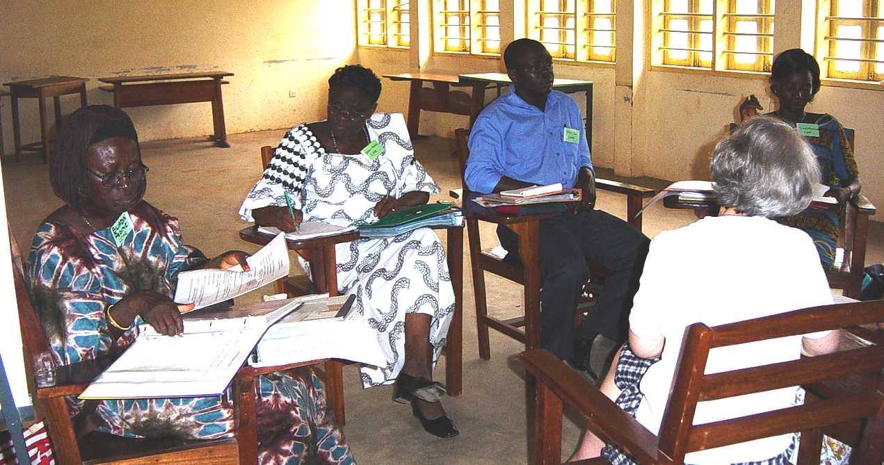 Formation de Formateurs de moniteurs niveau II Lomé (Togo) Training session of NPF Teacher Trainers level II  2005