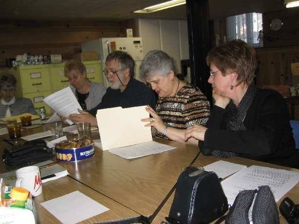 Marie-Paul Doyle, Rita Breault, Jean et Denise Laflamme, Michelle LeBlanc 2005