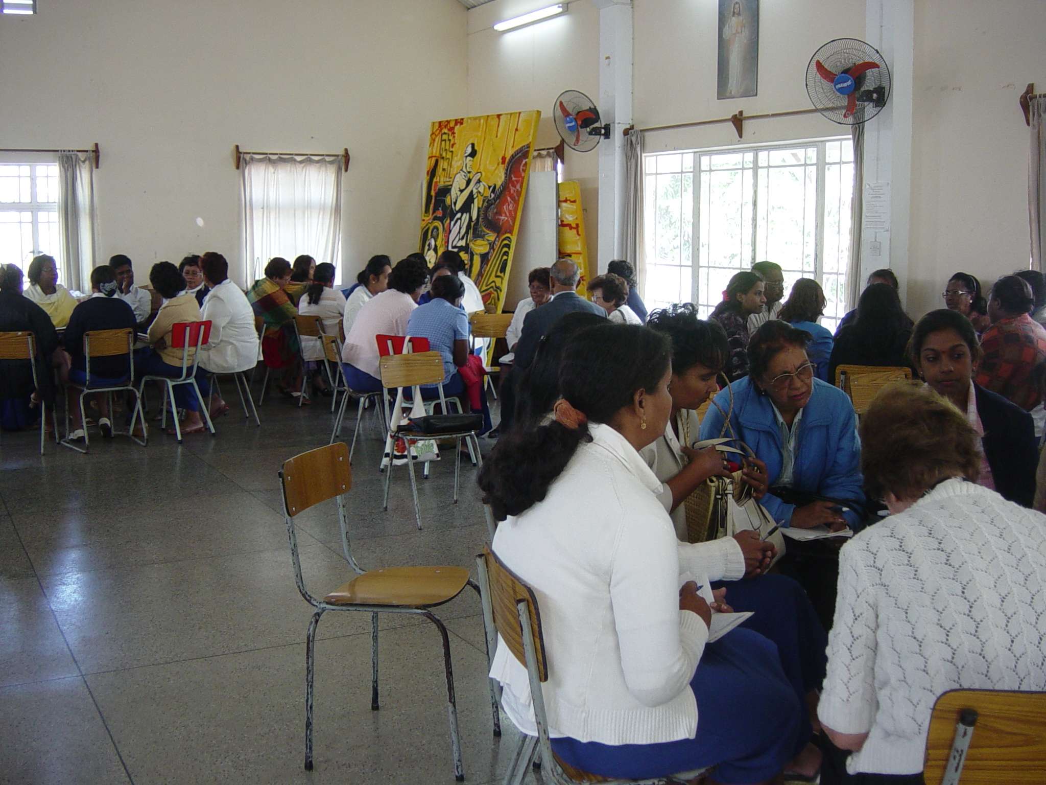 Travaux de groupe des éducatrices de l
