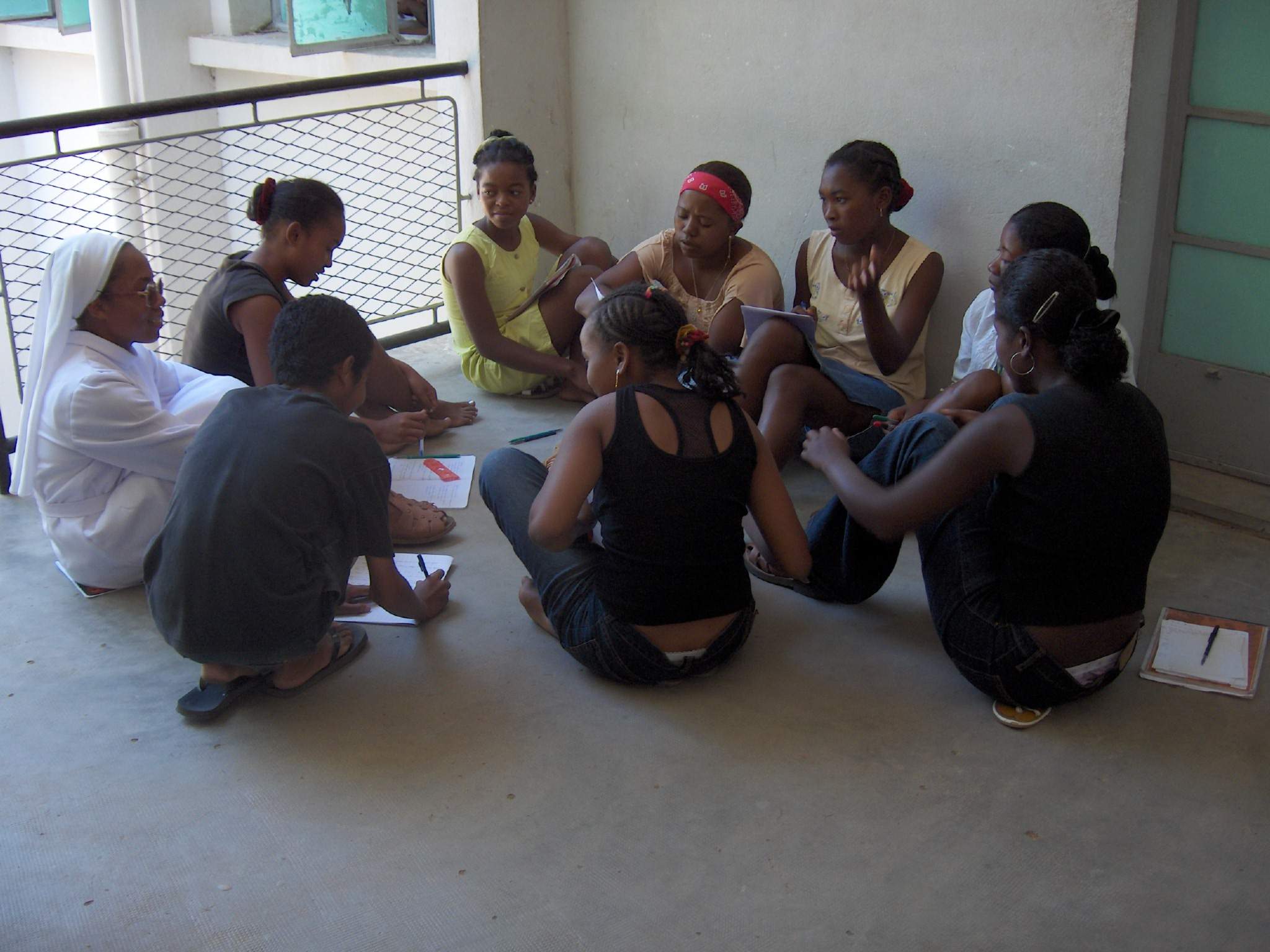 Jeunes en session Jeunesse Vivante 2 2006