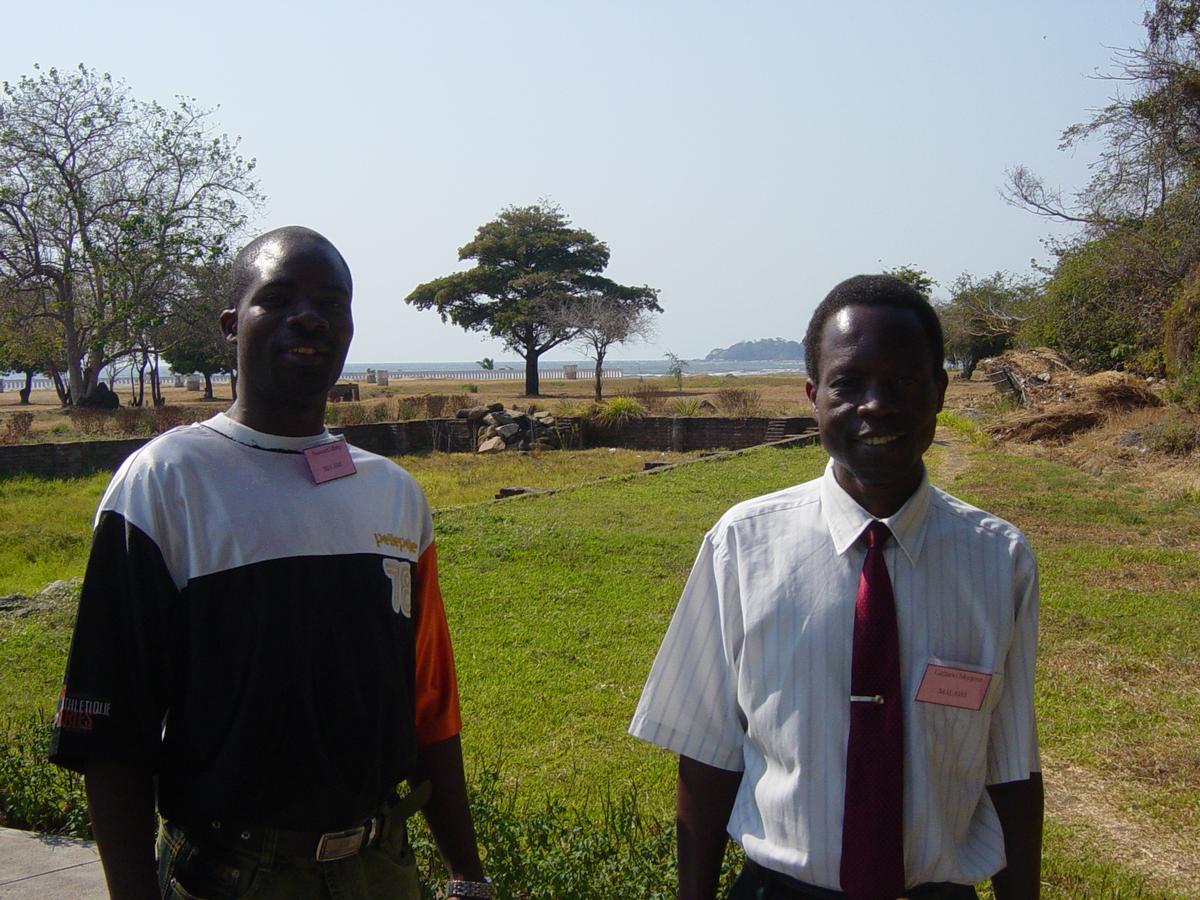Ausward Chipiliro Mbeta and Gaitano Monjeza 2006