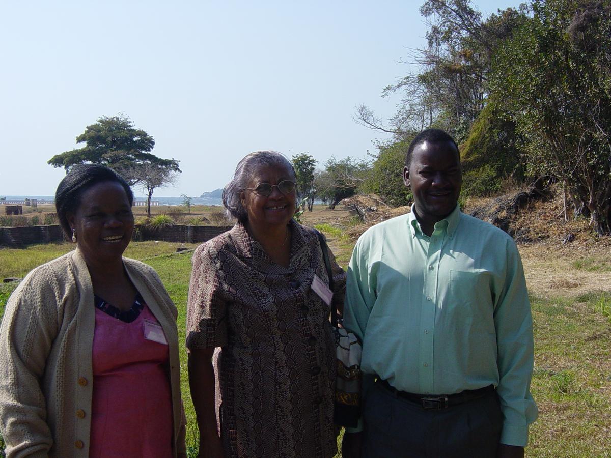 Celestine Adanuty, Josephine Vanlare and Fred Olweny 2006