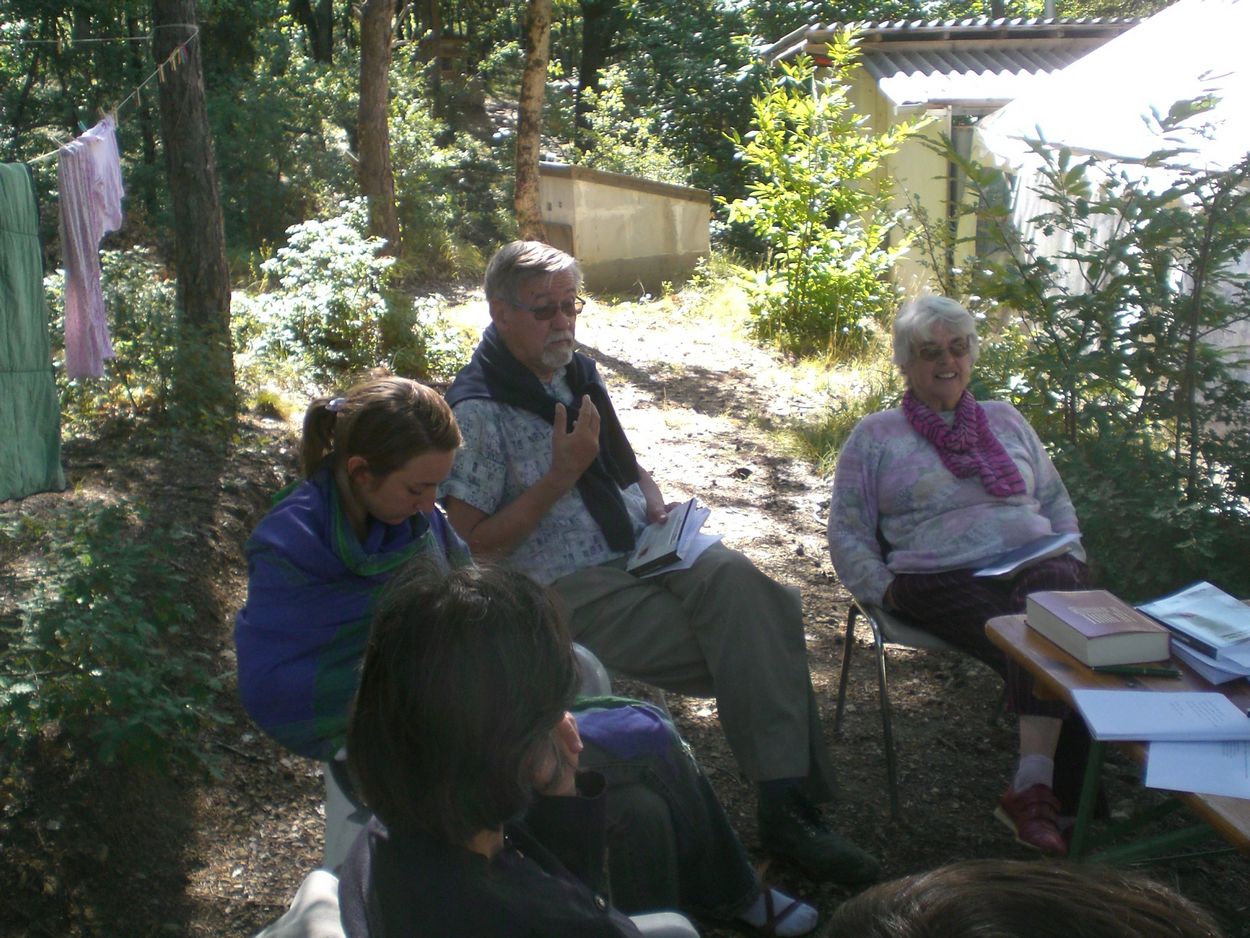 Ségolène Ecochard, Charles Daniel et Evelyne Maire Session Cigognes Aout 2007.jpg 2007