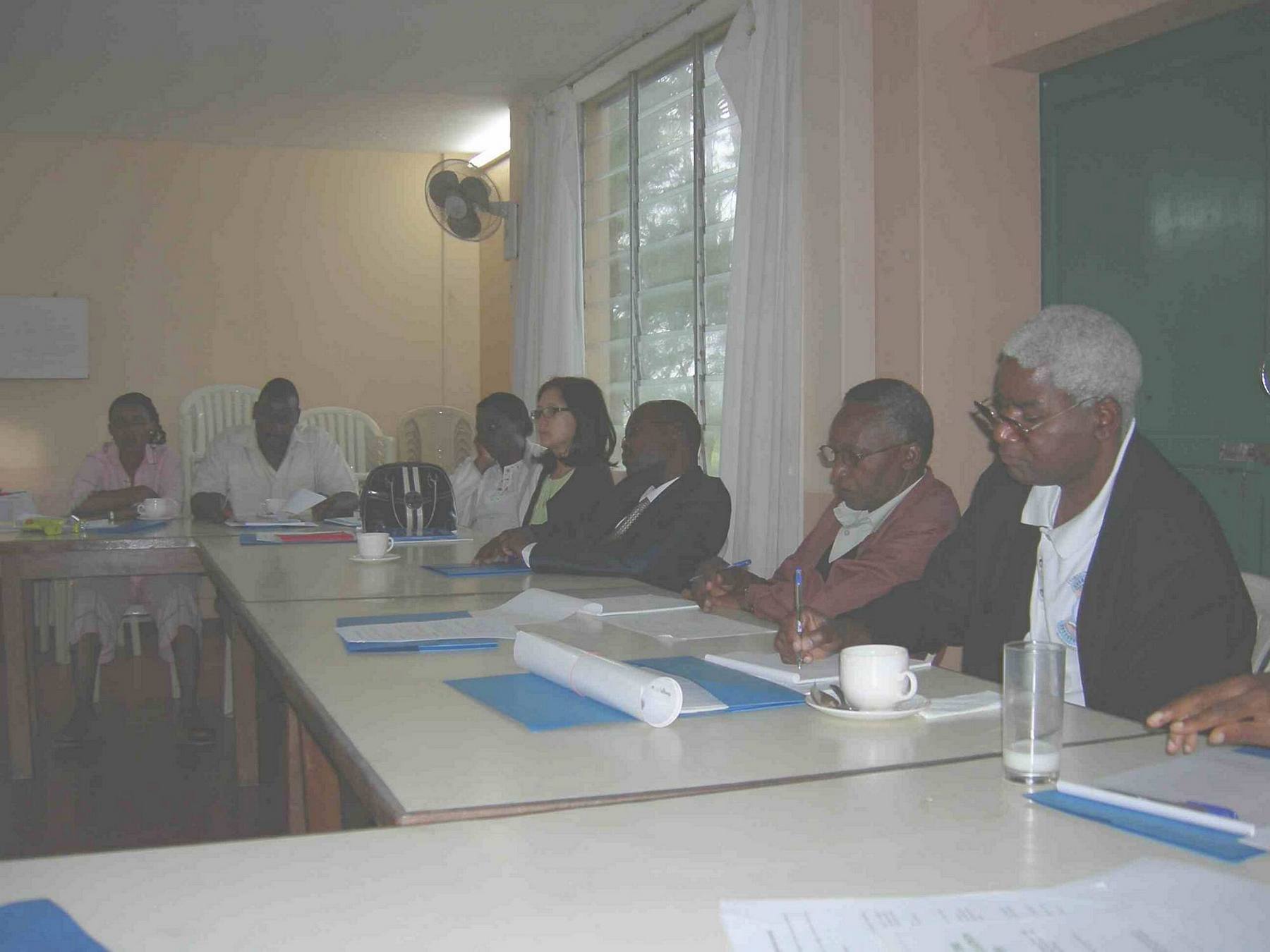 Didas Kapindas,Thomas Mwangi,Cavin Otieno ,Francine,Margarette Ogola,Fred et Sally Olweny 2007