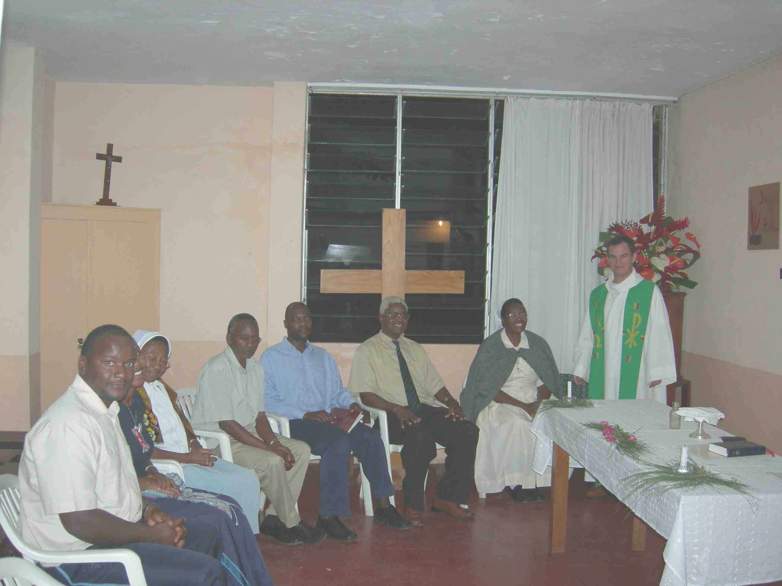 Messe avec le Père Pierre Piat 1 2007