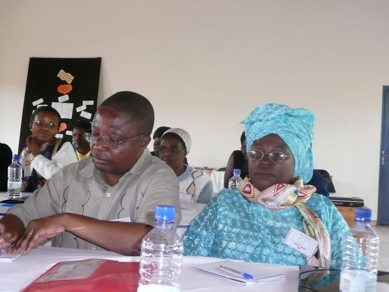 Les époux Vital BOLOLA et Odette WIMBA 2007