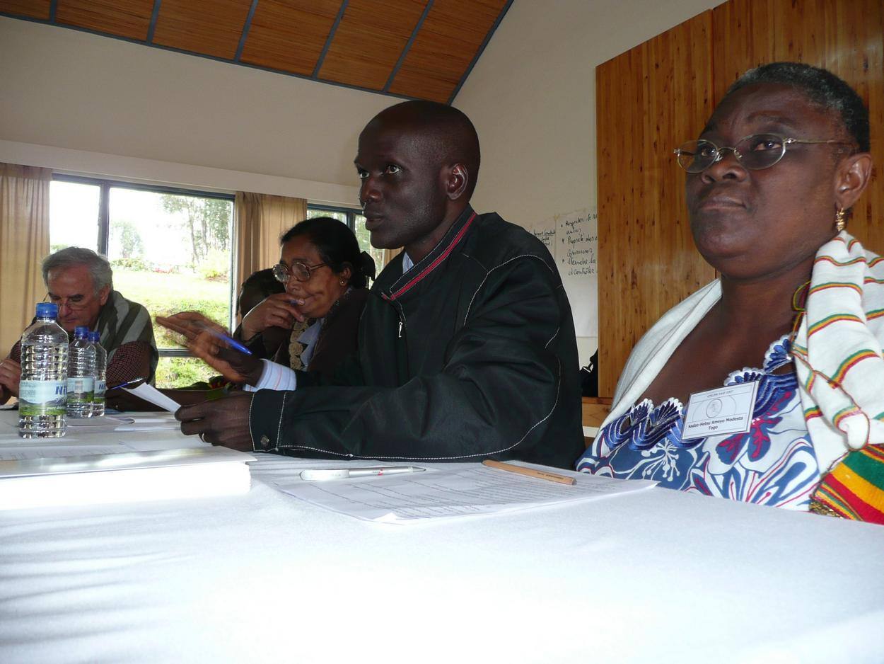 Jacky Sauvage, Marie-Cécile Razaiarivelo, Jacques Aimé Bazeboso et Modesta Sadzo 2007