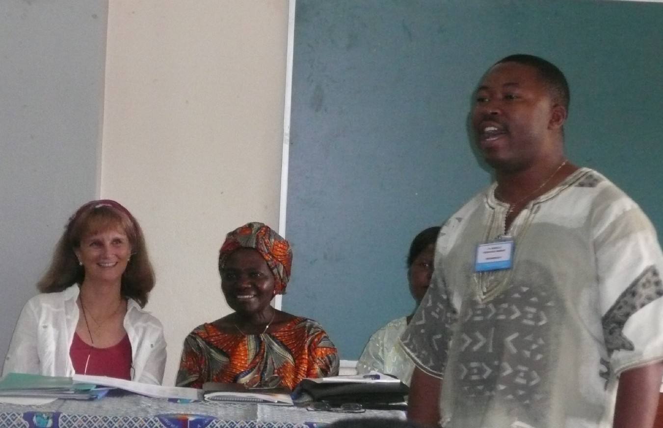 Dany sauvage, Therese Nyirabukeye and FrHoracio Fernando Simbine 2008