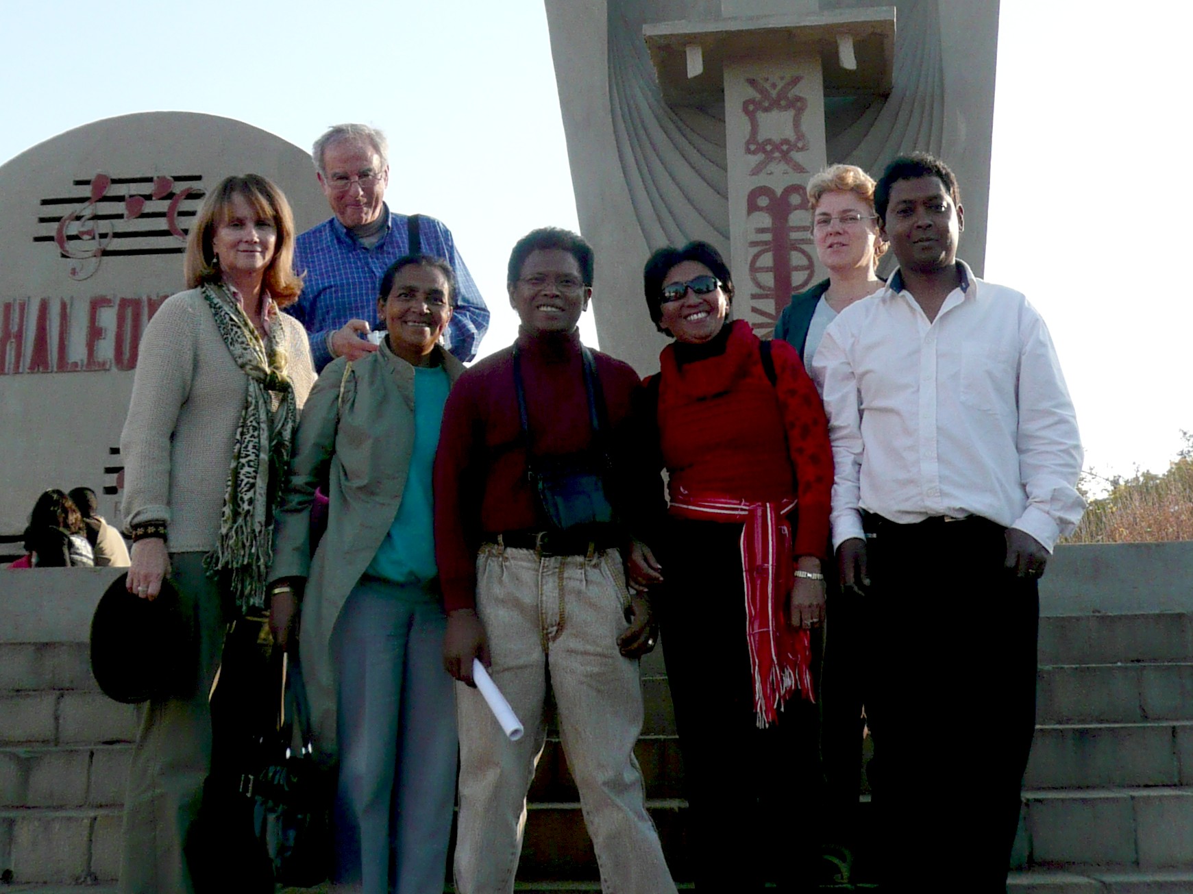 Dany et Jacky Sauvage, Marie Cécile RAZAIARIVELO, Jean Gualbert RAVONJISON, Voahangy RAKOTOARISON, Isabelle Ecochard, Dr. RAHERIMANANTSOA Rodin Raphaël 2008