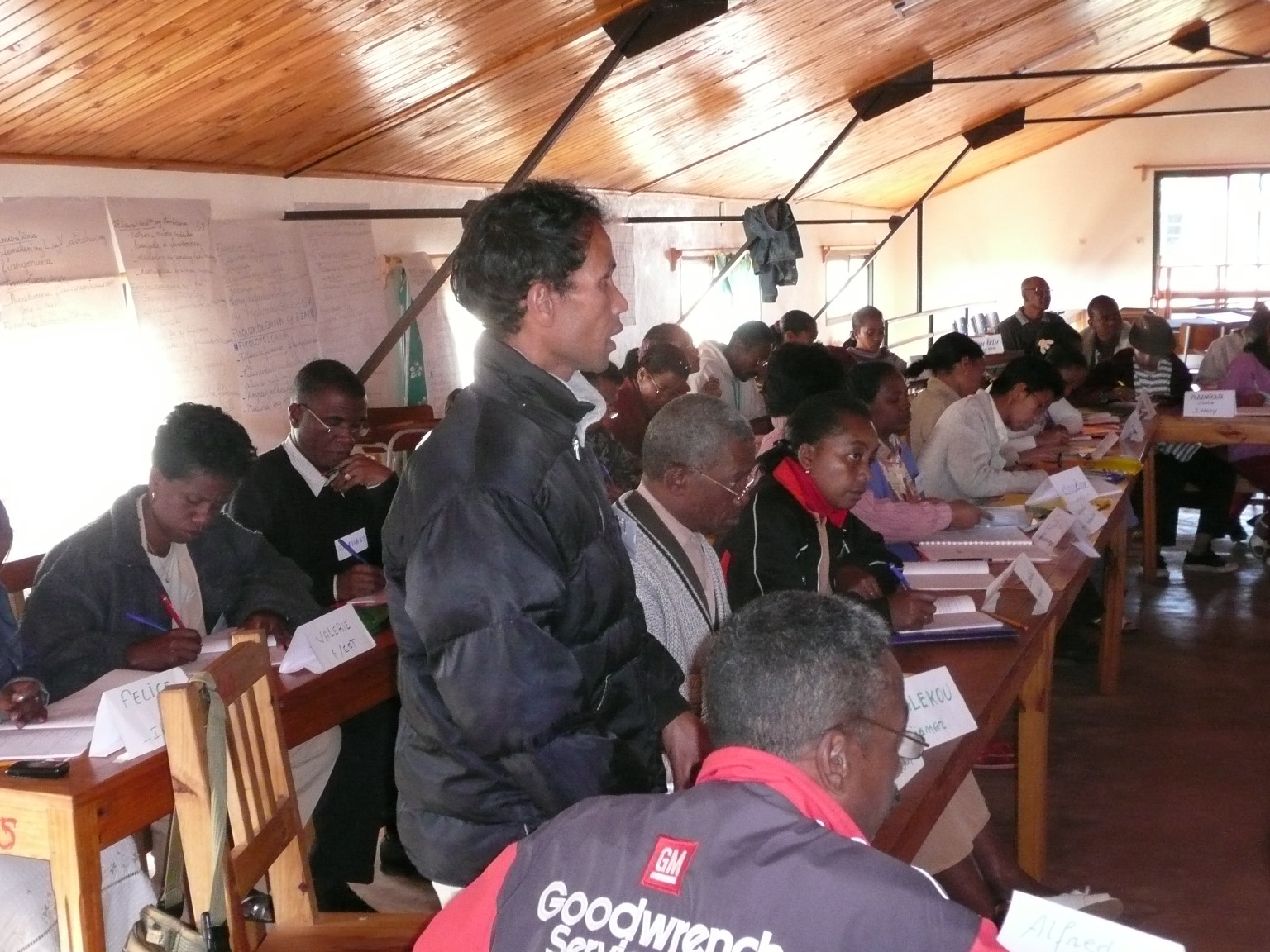 Participants pendant les ateliers 2 2008