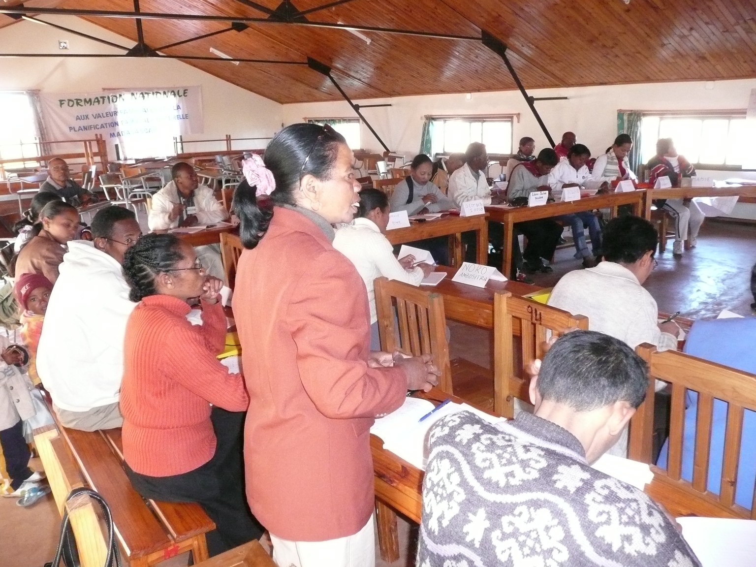 Participants pendant les ateliers 5 2008