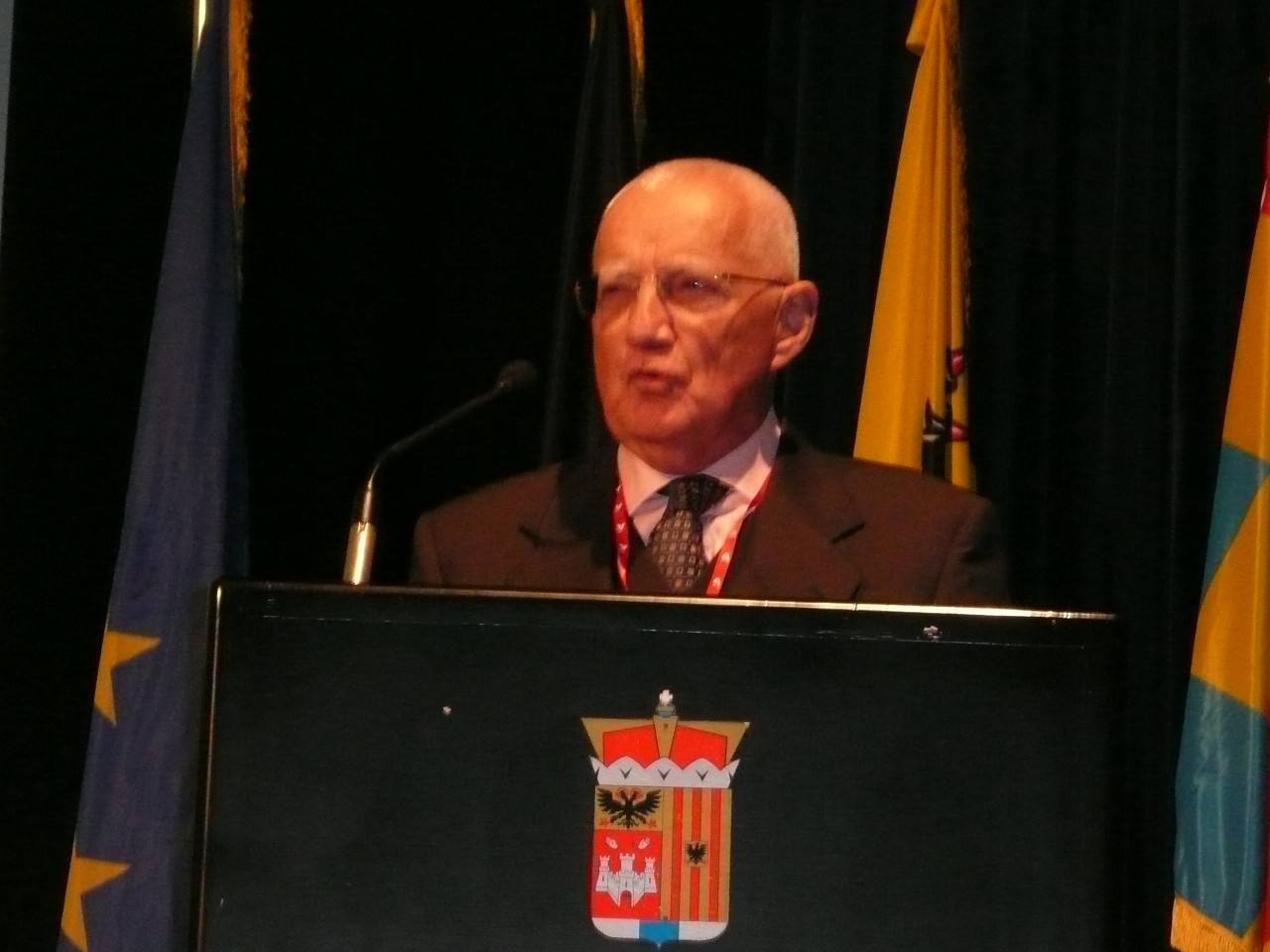 André Devos, opening the Congress Fertility awareness, the missing cornerstone in Anvers 2008