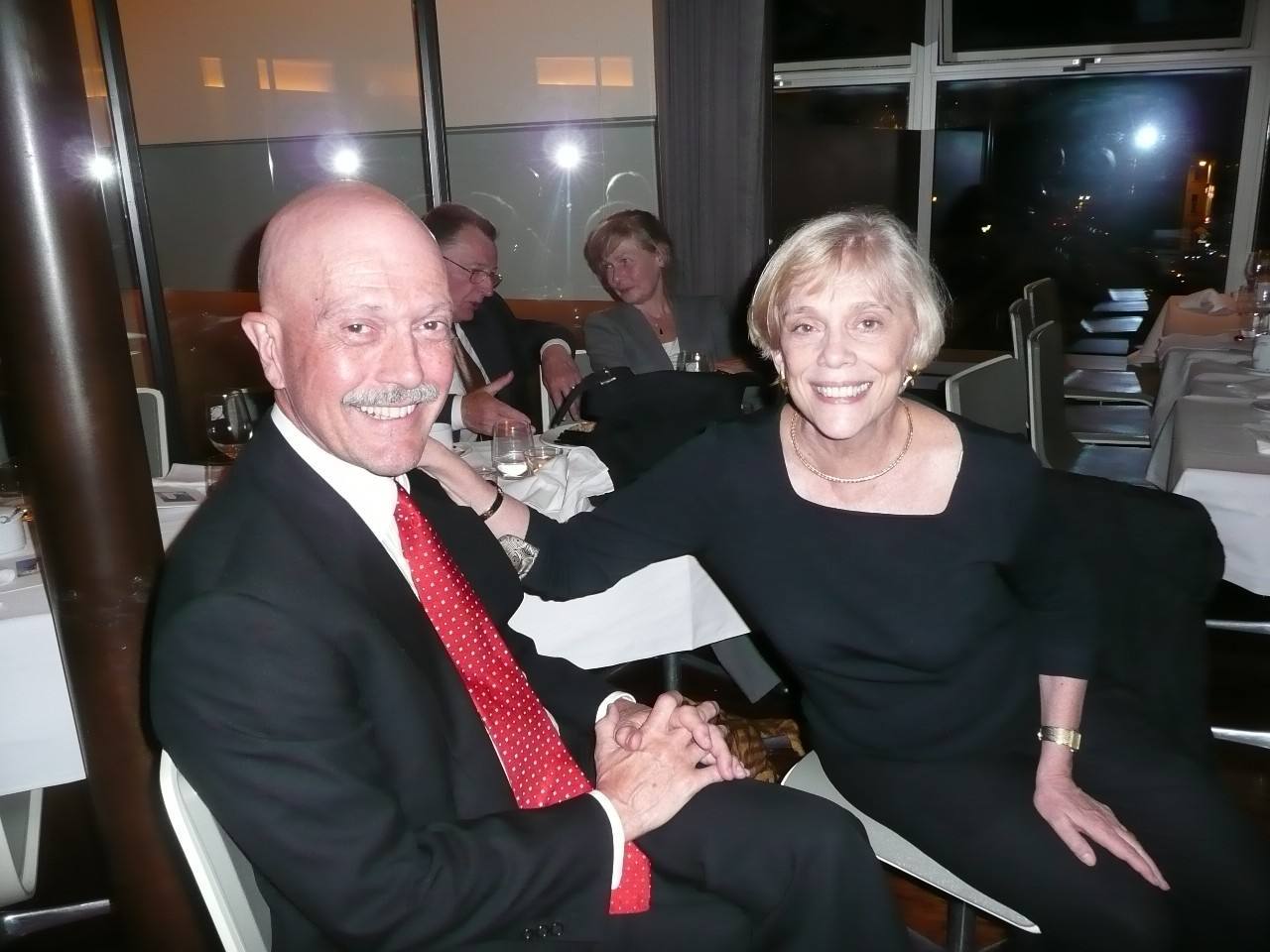 Victoria Jennings and Peter, her husband 2008