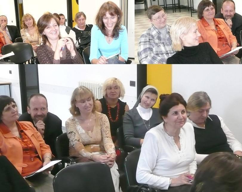 Above : Ilze Mezniece, Diana Stanko, Irina Maltseva Below : Galina Maslennikova, Ivan Lupandin, Marina Krylova and ? 2008