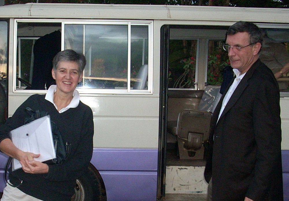 Christine Du Coudray and Pierre-Marie Morel from Church In Need 2008