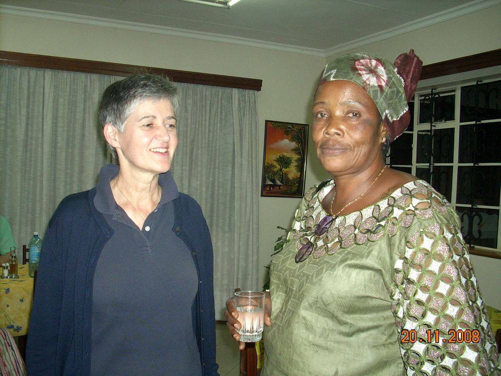 Christine Du Coudray et Berthe Odia 2008