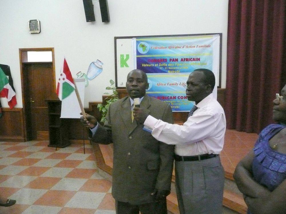 Délégation du Burundi 2008