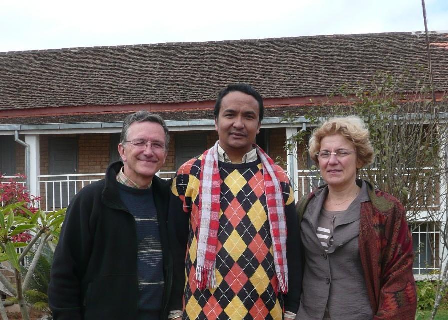 René Ecochard, Mario Randrianalifera et Isabelle Ecochard 2008