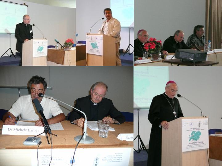 Pr Livio Melina, Dr Michele Barbato and Mgr Henryk Hoser 2009