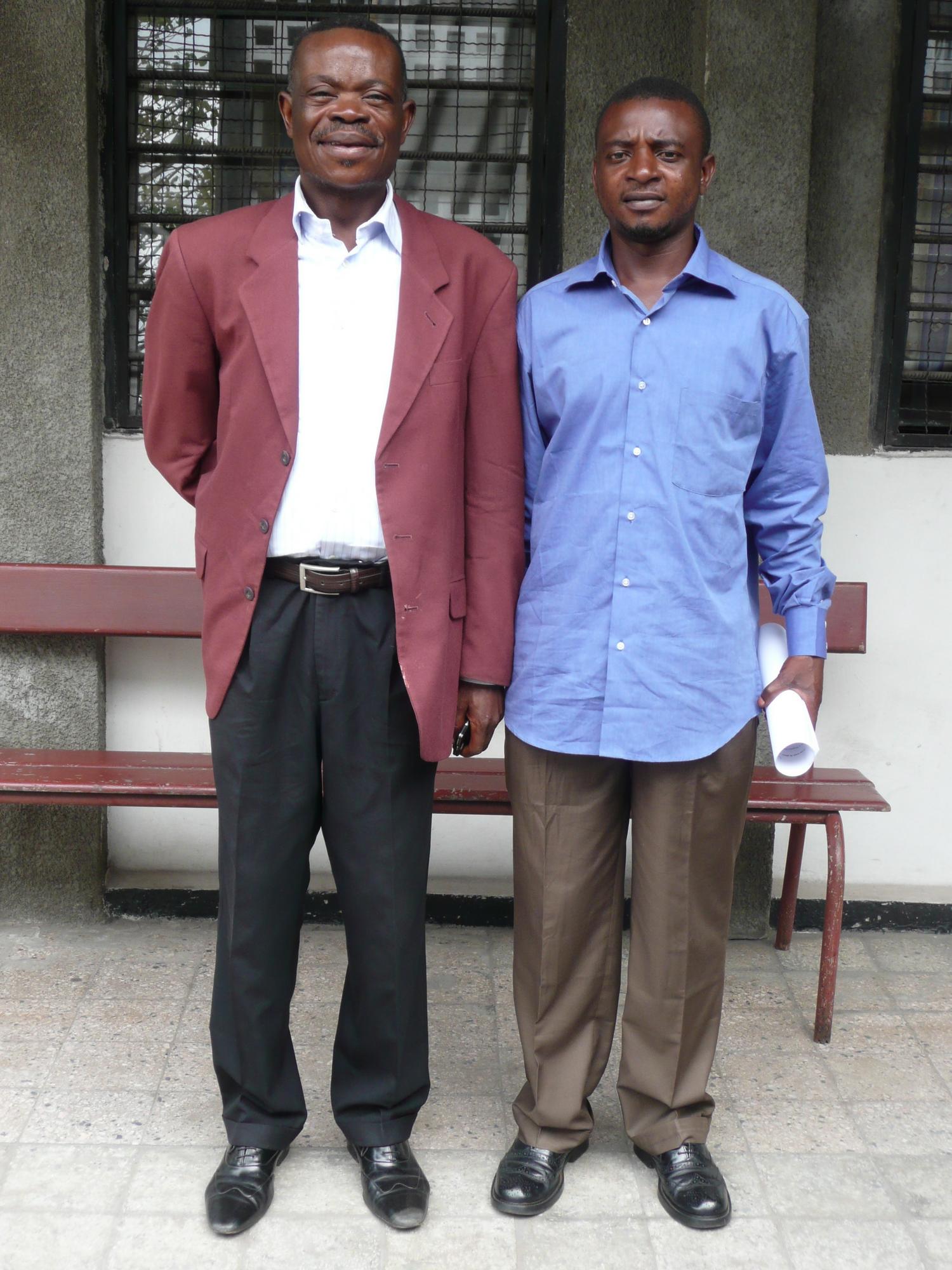 Jean-Marie Betukumeso et Gabriel Fogang 2009