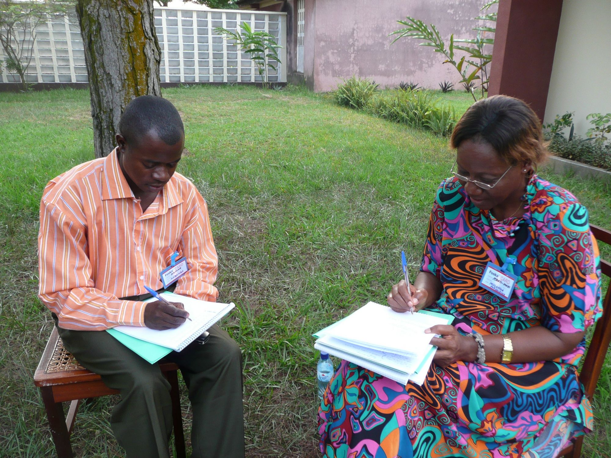 Derois Kabamba et Madeleine Mulanga 2009