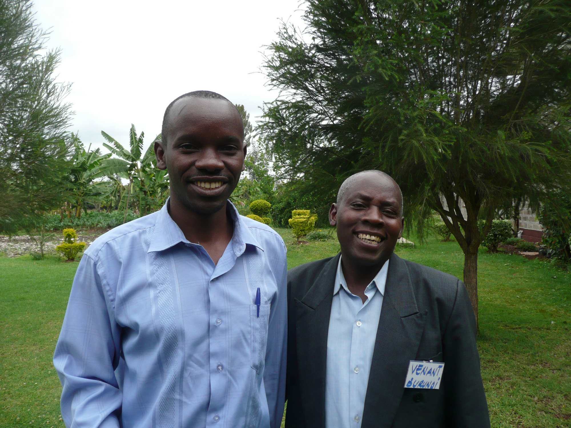 Jean-Claude et Venant, du Burundi 2010