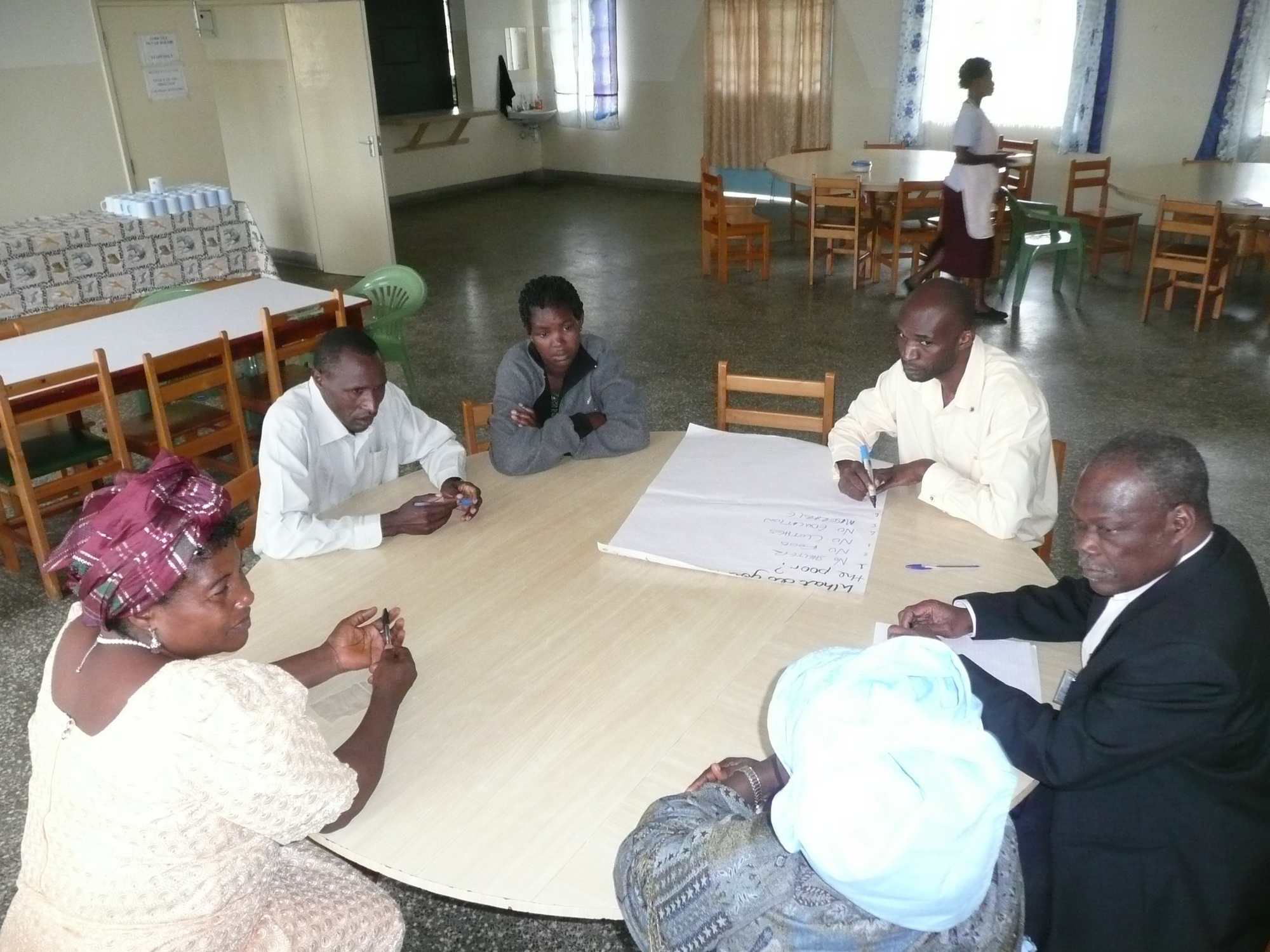 Working group of the faithful house training 2 2010