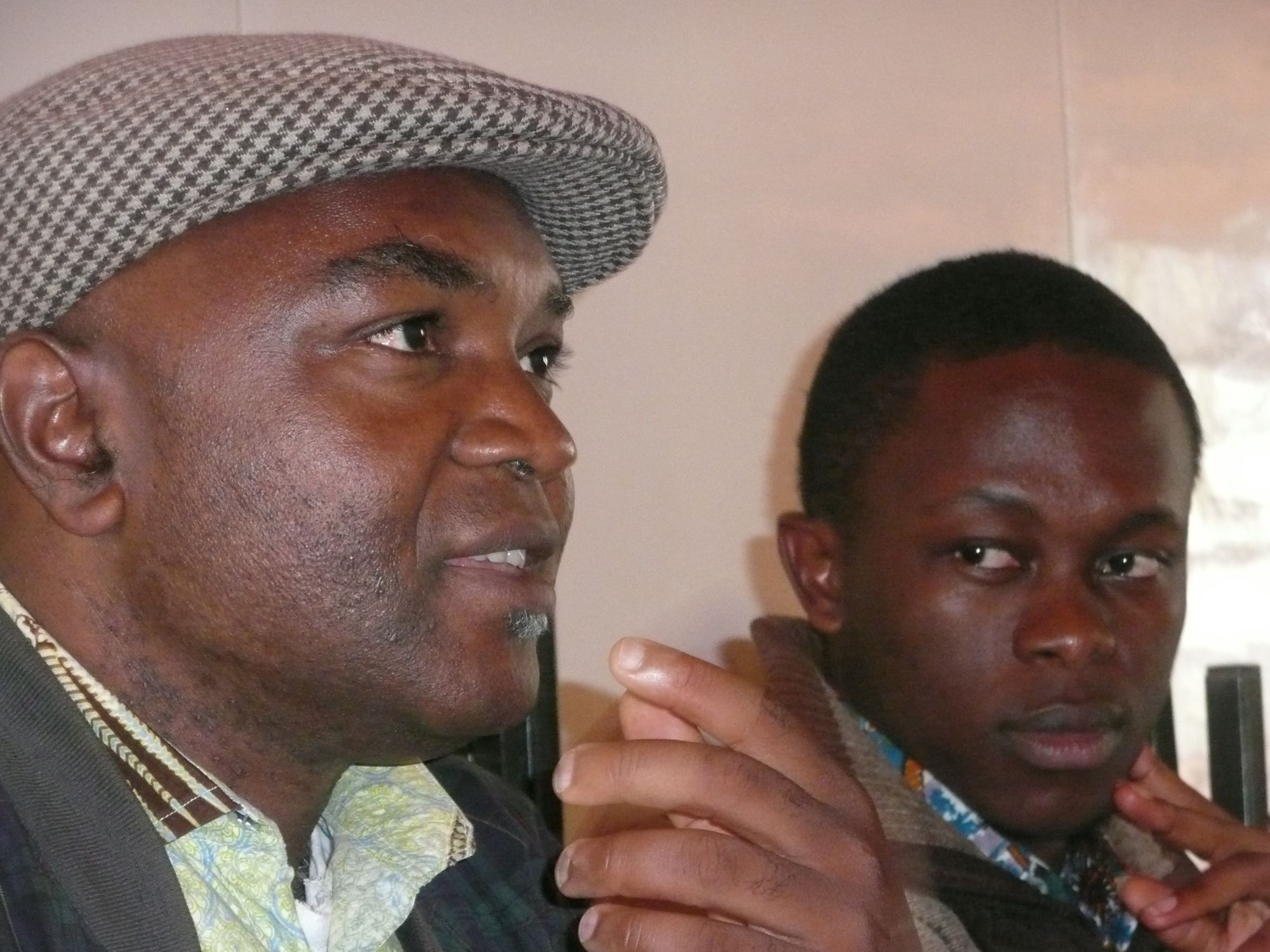Robert Nkontchou and Pavel Ngaybe 2010
