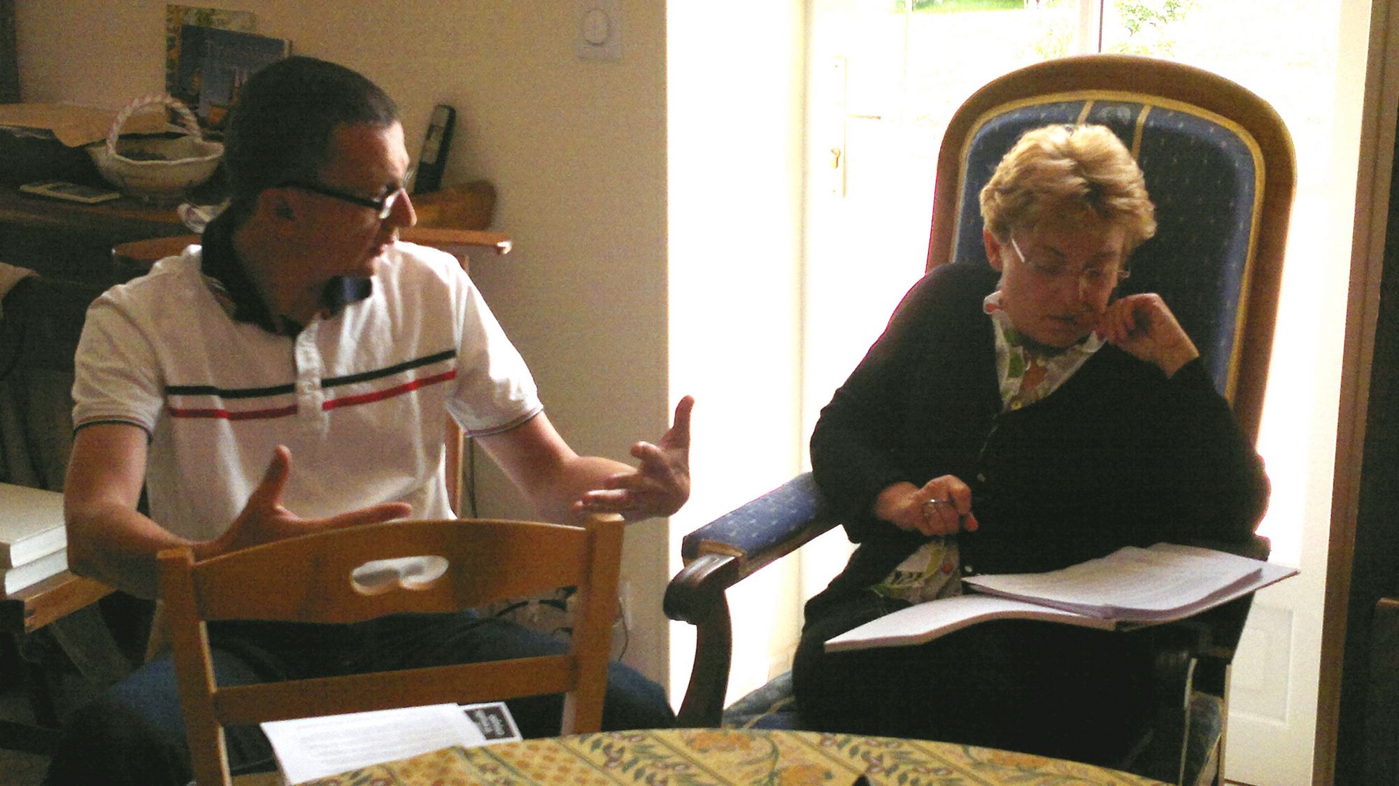 Groupes de travail Bruno Peytou et Isabelle Ecochard 2011