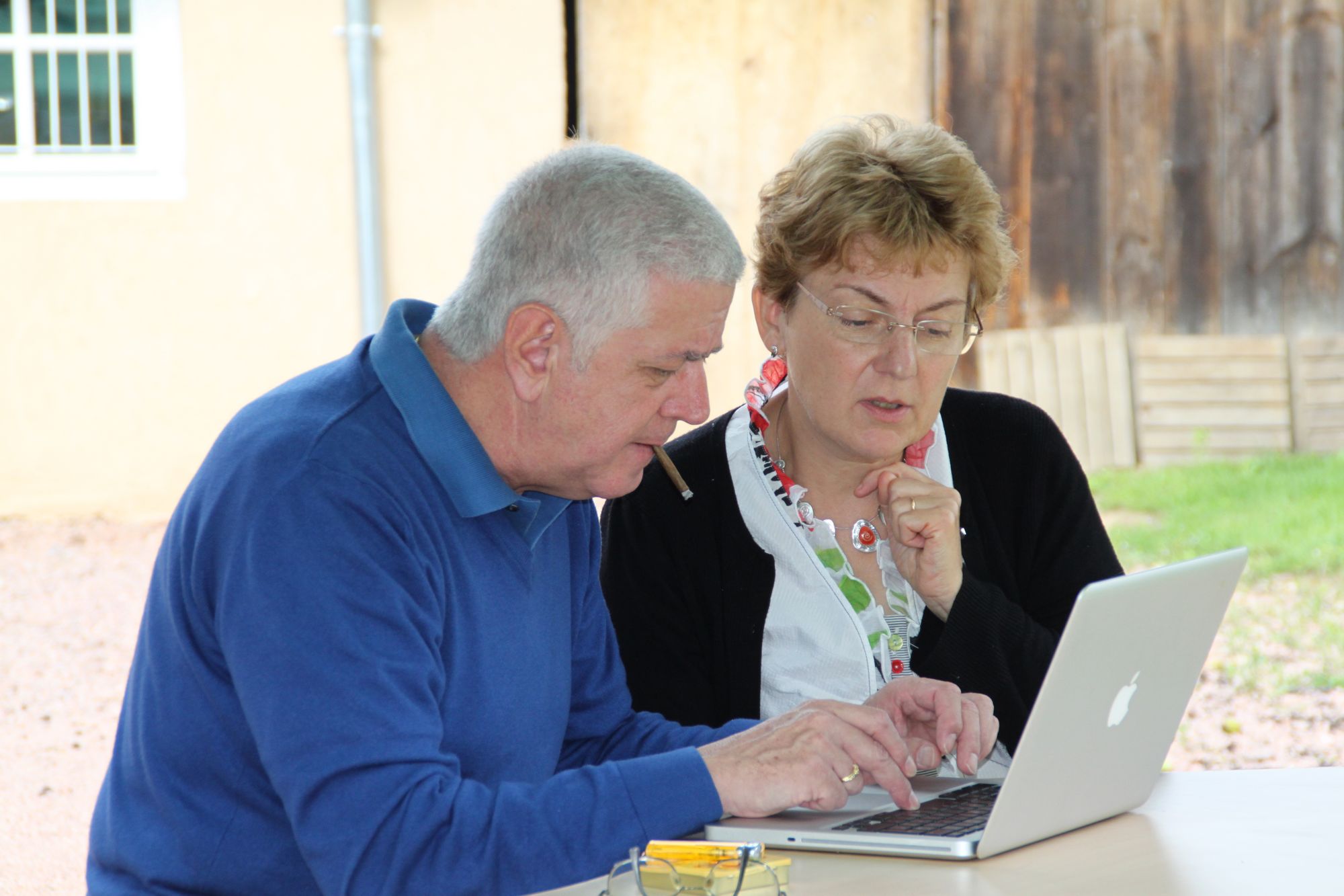 Père Francesco Pilloni et Isabelle Ecochard 2011