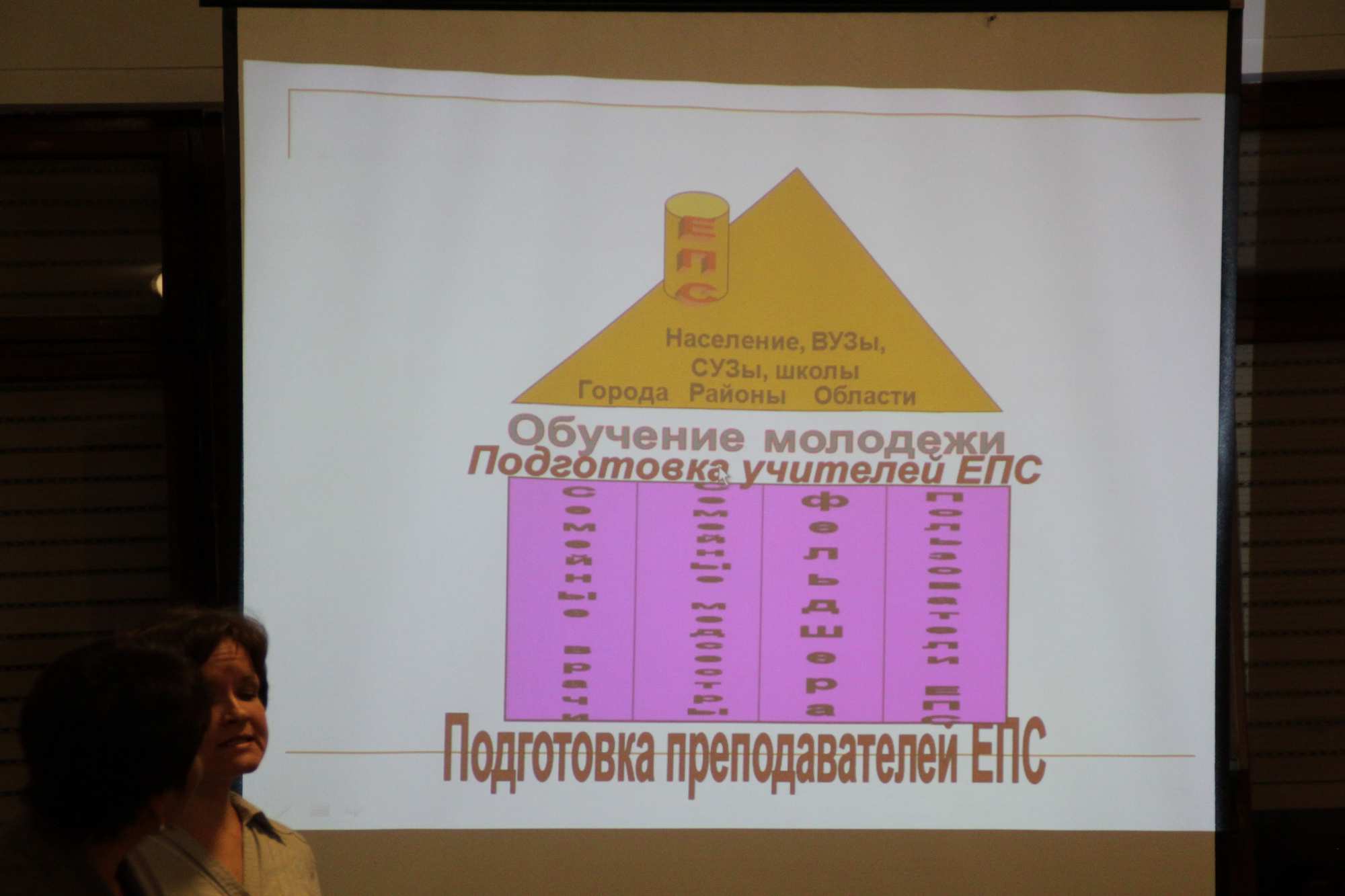 Raya Tuiteva presenting the methodology of her organisation 2011