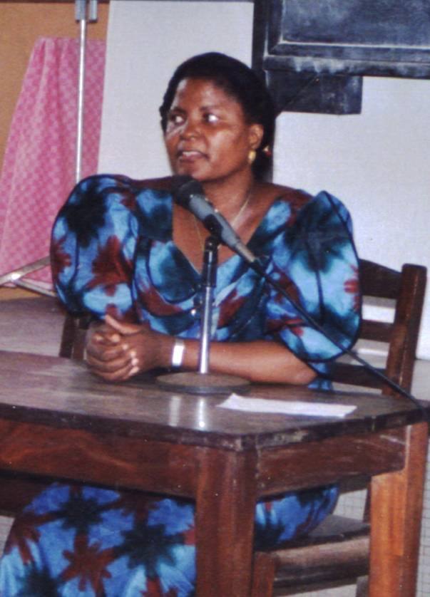 Cotonou 2001 Conférencière 2001
