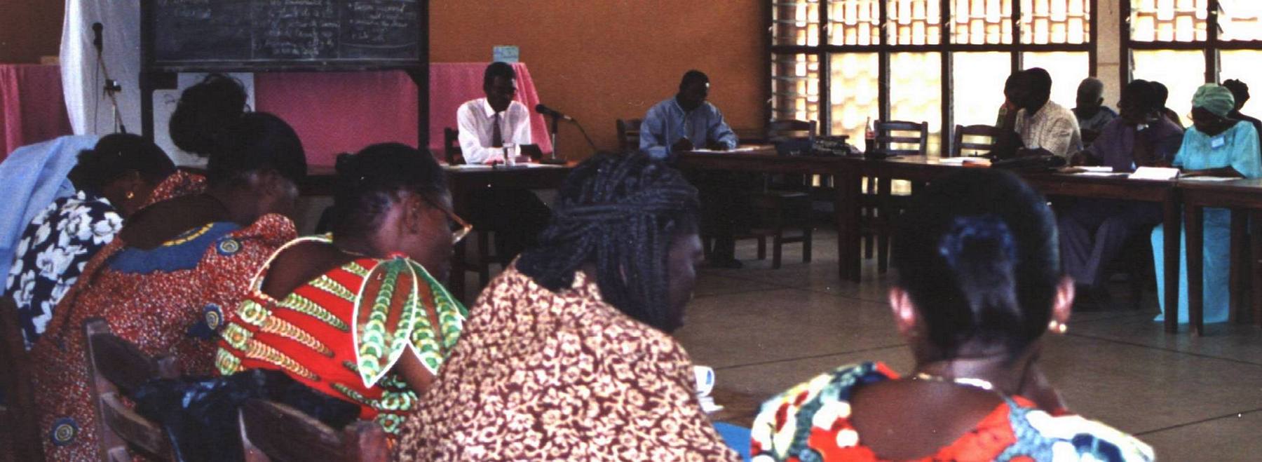 Cotonou 2001 Conferencier FAAF 2001